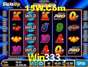 Biblioteca de slots populares na Win333