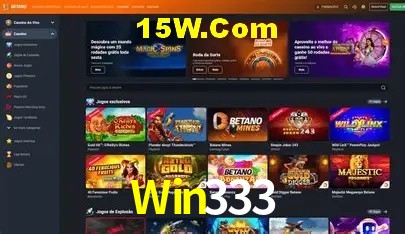 Slots com jackpots e giros grátis na Win333